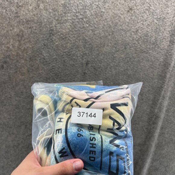 Vans Sweatshirt Womens Small Multicolor Tie Dye Crewneck Off The Wall Graphic - Picture 8 of 10